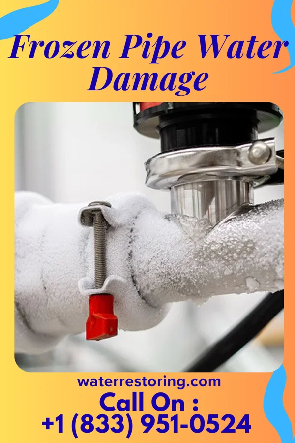Frozen Pipe Water Damage in Fox Crossing, WI